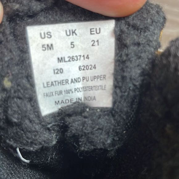 Merrell Snow Crush 2.0 Jr Waterproof -25f 200gr Wheat Leather Toddler Sz 5 Boots - Picture 6 of 13